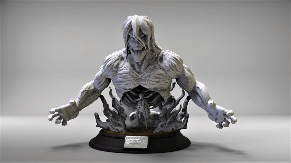 Eren Titan Diorama