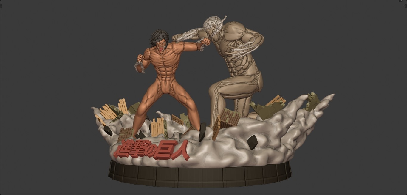 Eren vs Armored II