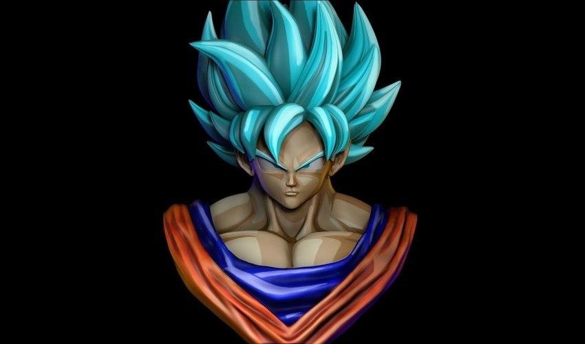 Goku SSJ Blue Busto