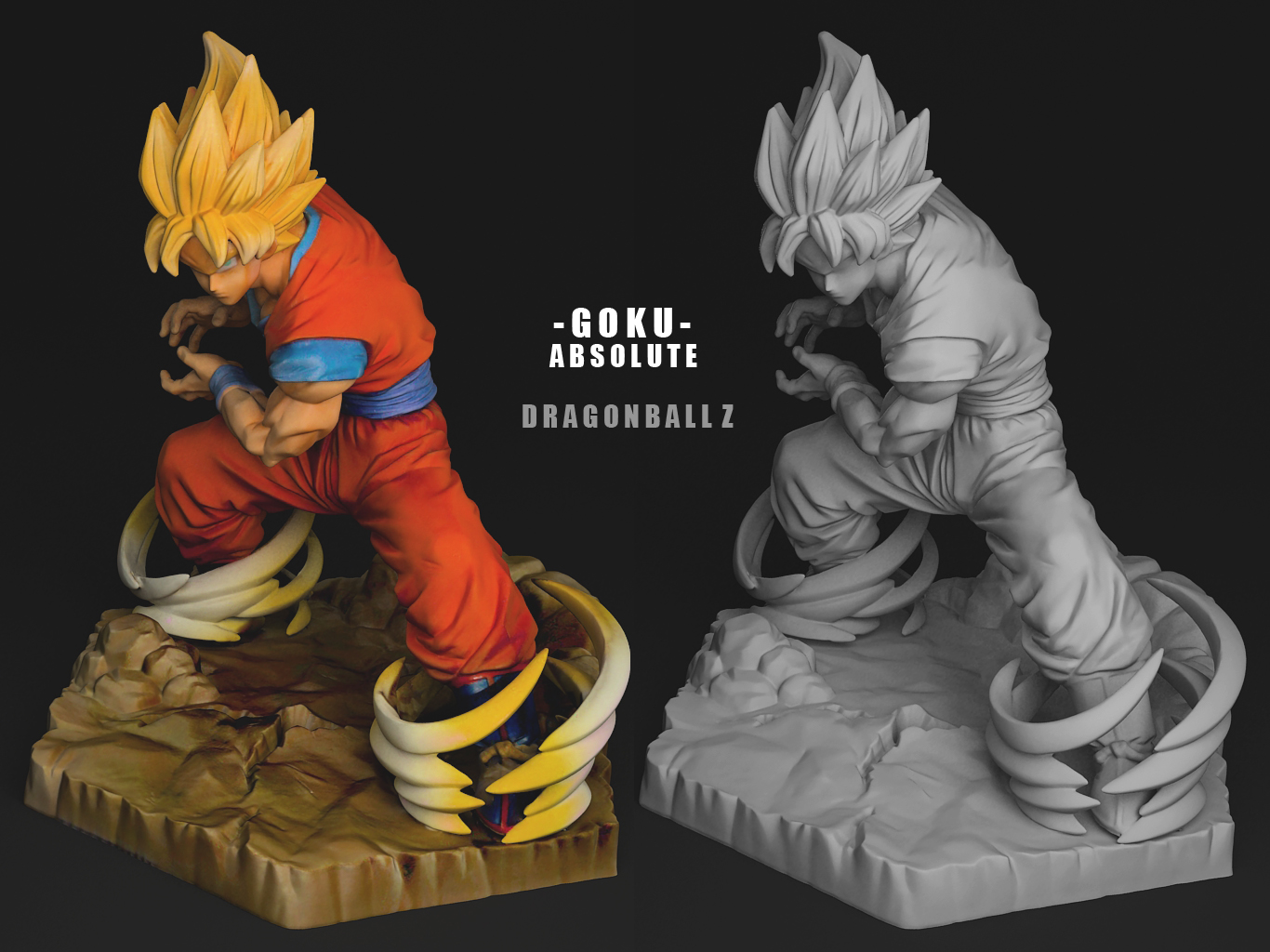 Goku SSJ Kame Hame Ha