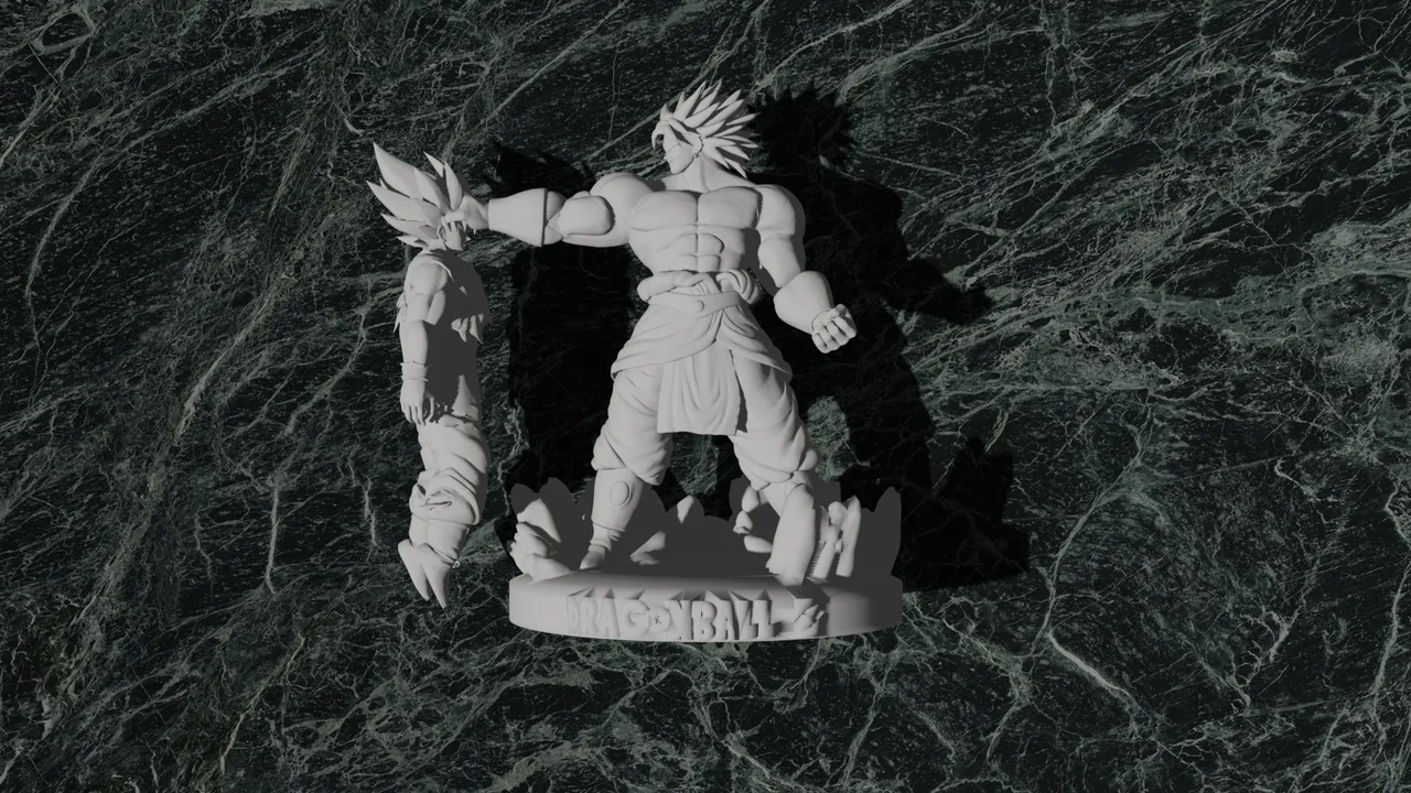 Goku VS Broly