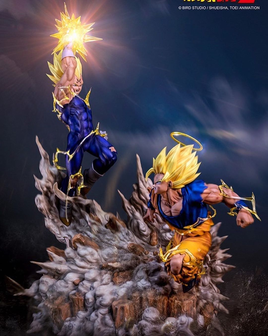 Goku vs Vegeta I Diorama