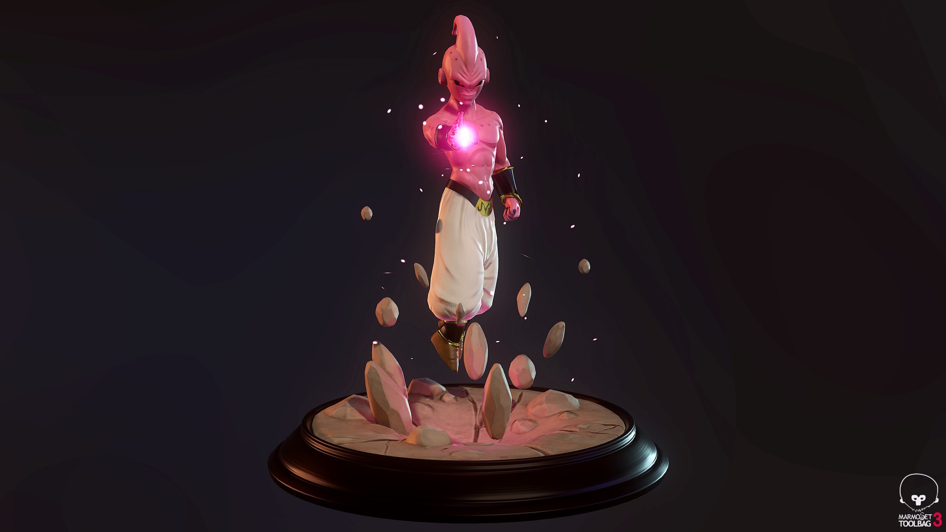 Kid Buu Diorama
