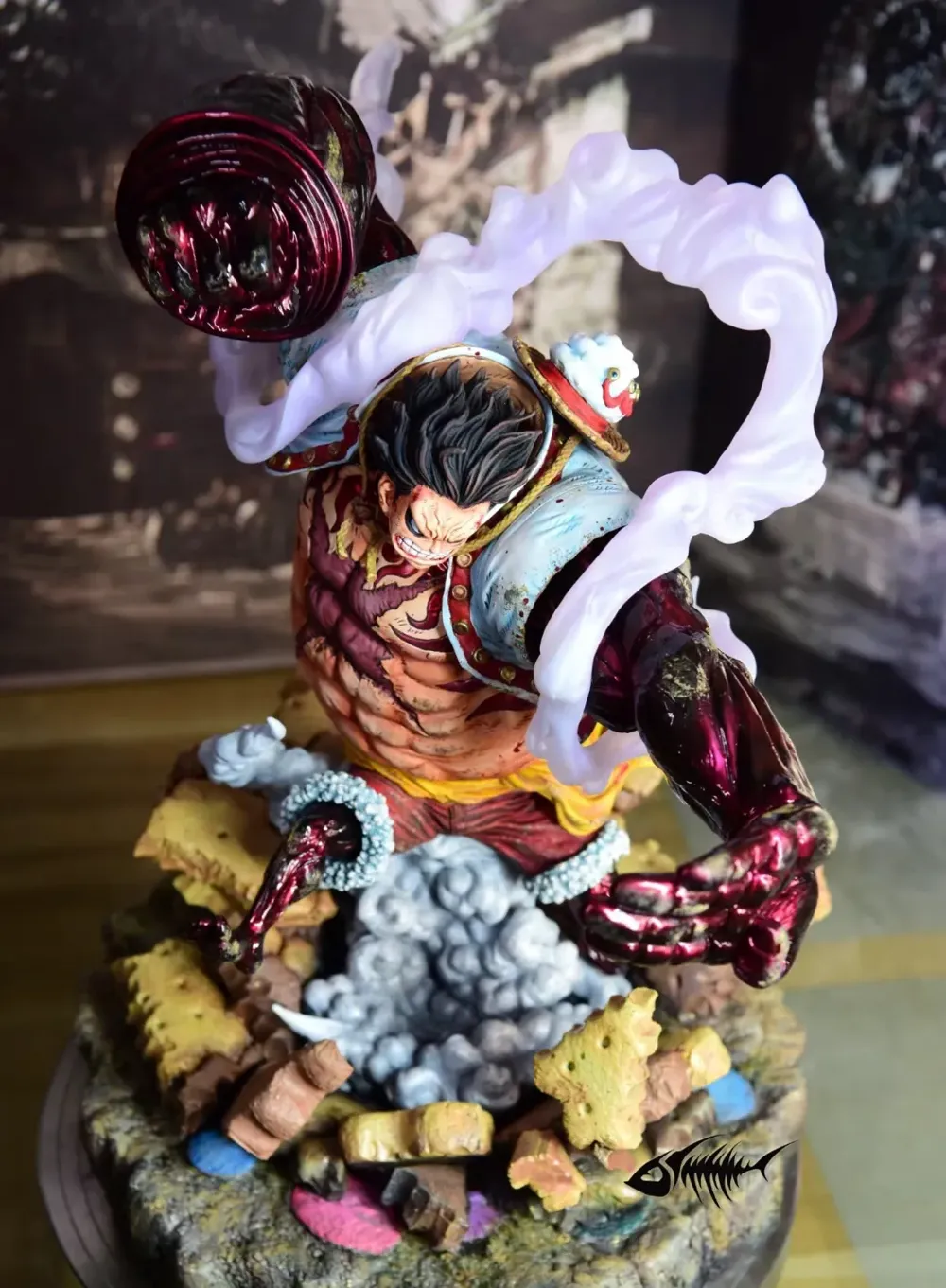 Luffy Enojado