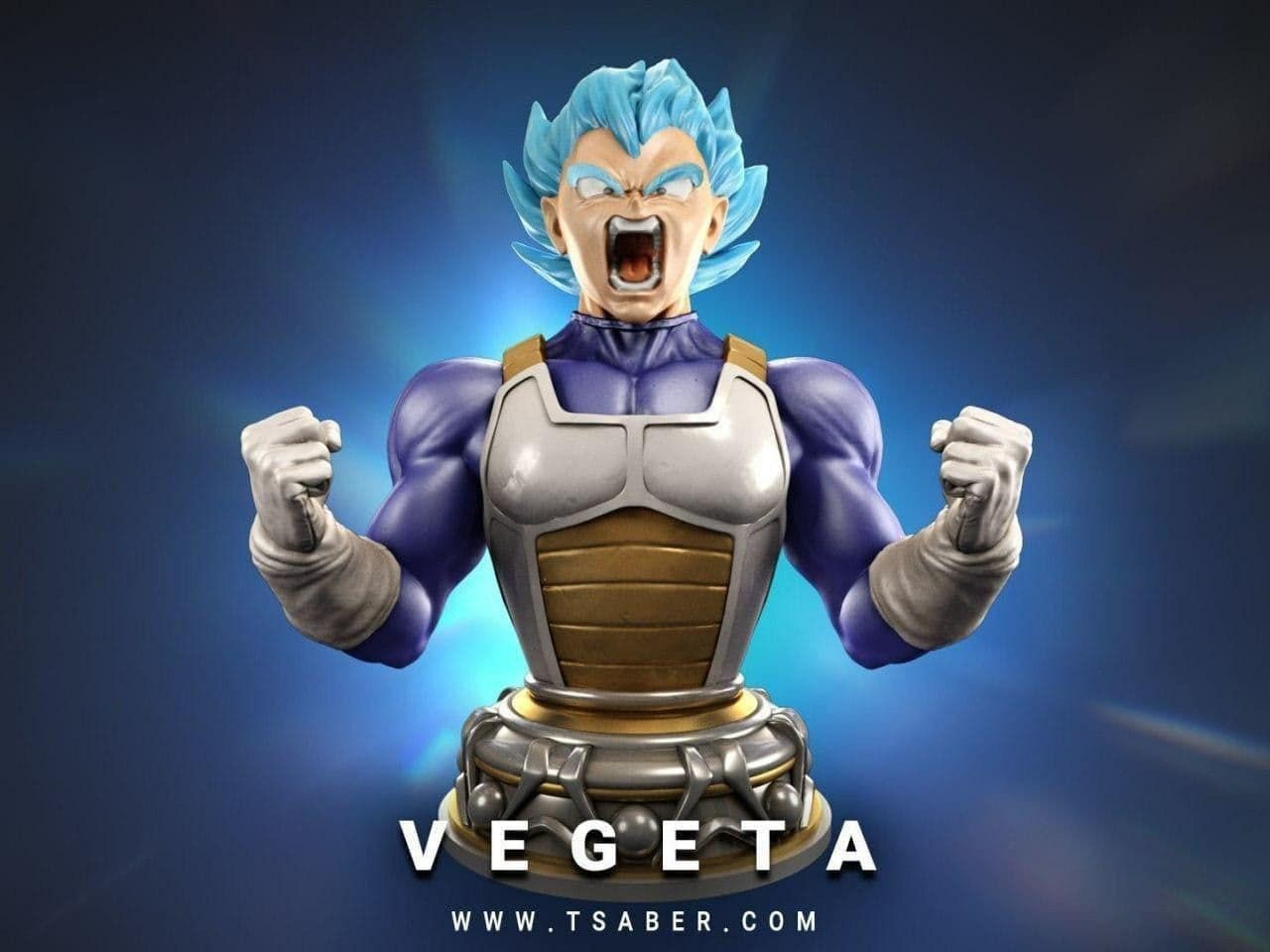 Vegeta SSJ Blue Busto