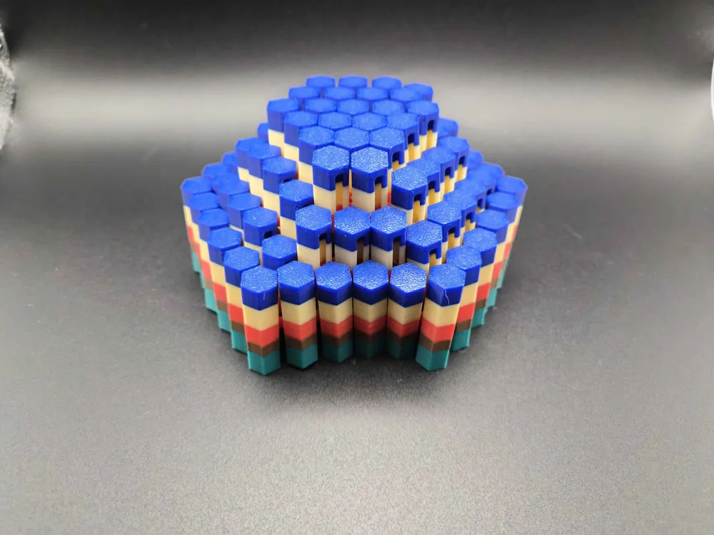 Malla Hexagonal articulada