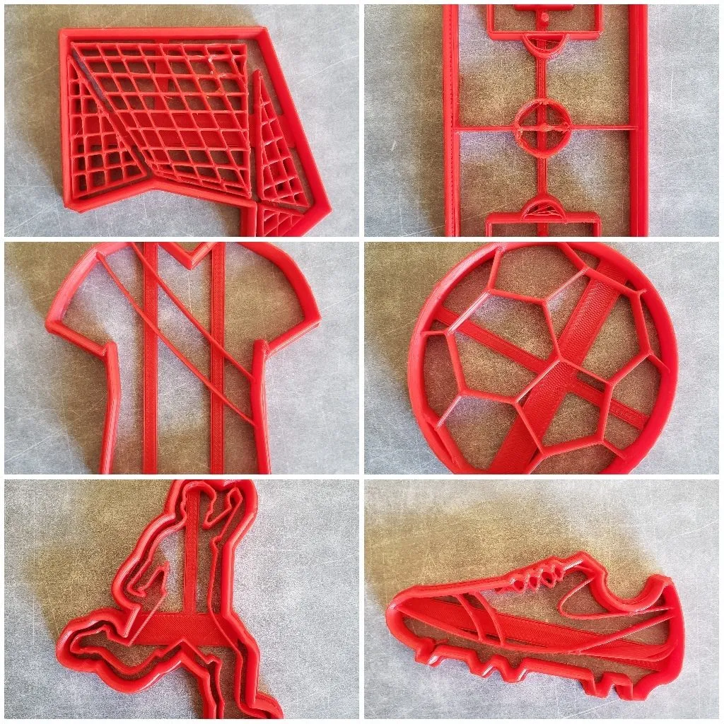 Futbol Temalı Kurabiye Kalıpları