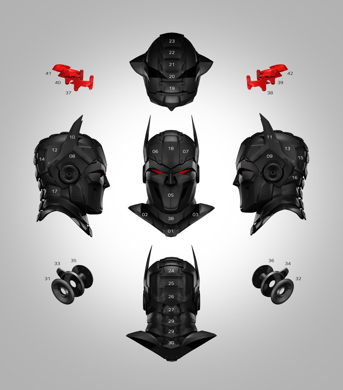 Mascara Batman Beyond