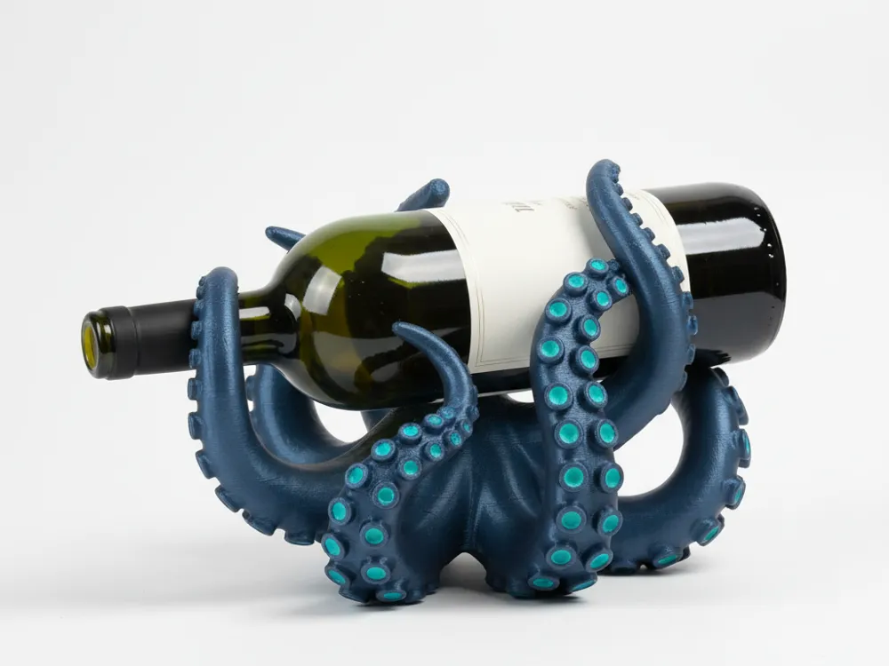 Soporte de Vino Pulpo III