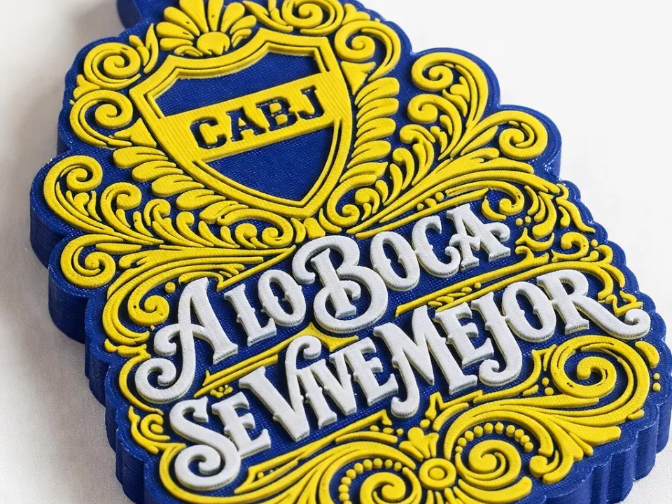 Llavero Boca Custom