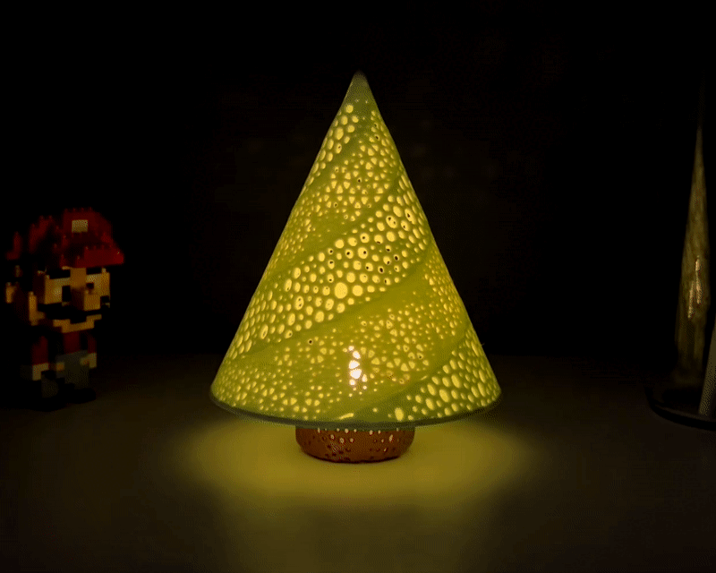Lampara Arbol de Navidad