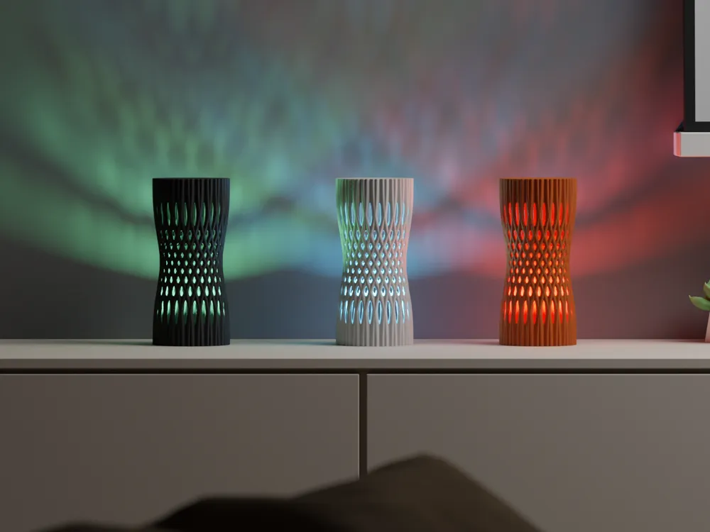 Lampara Pantalla Minimalista