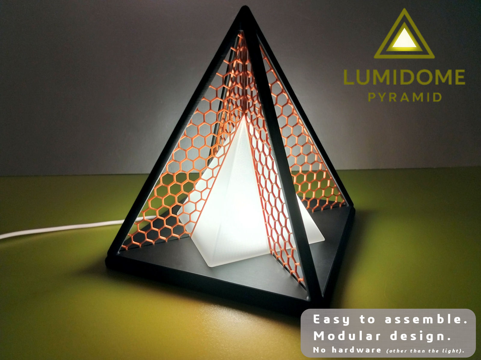 Lampara Piramide