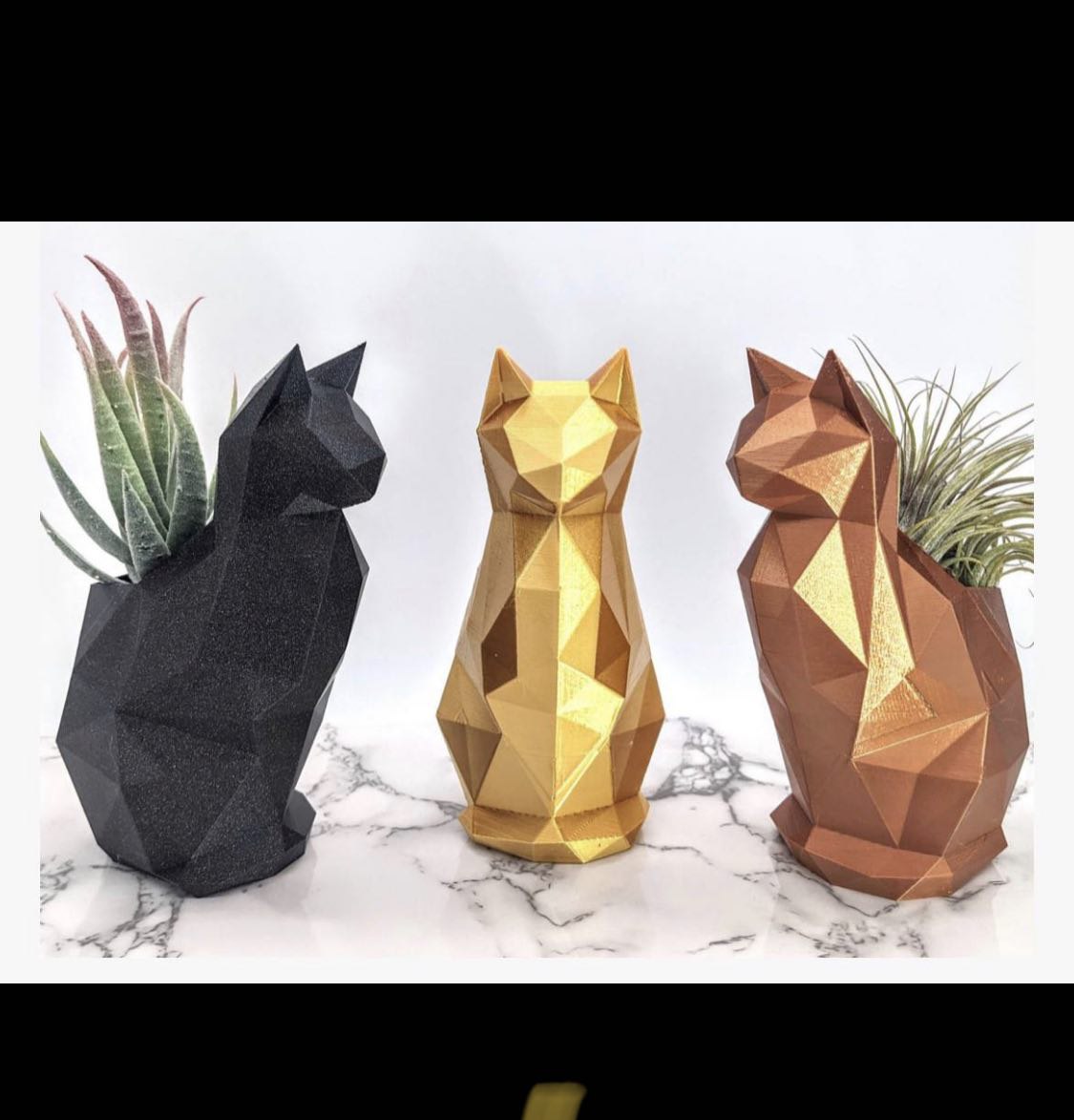 Maceta Gato Poly