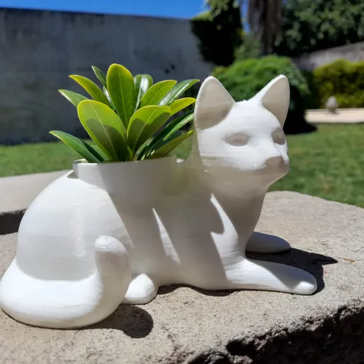 Maceta Gato
