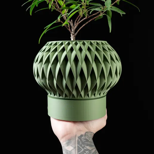 Maceta Moderna VI con Base