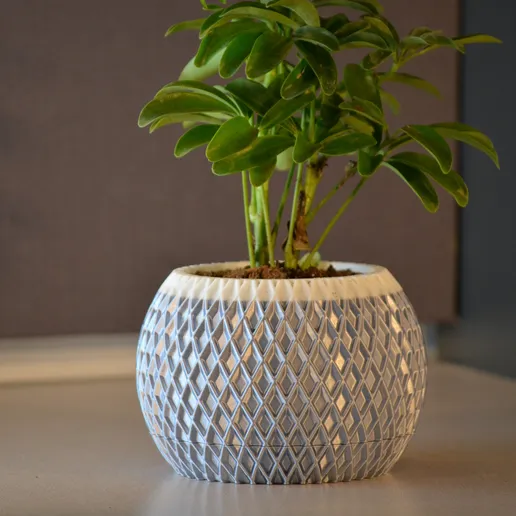 Maceta Moderna X con Base