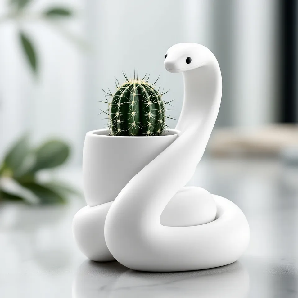 Maceta Serpiente