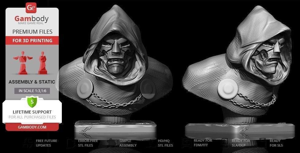 Dr. Doom Büst