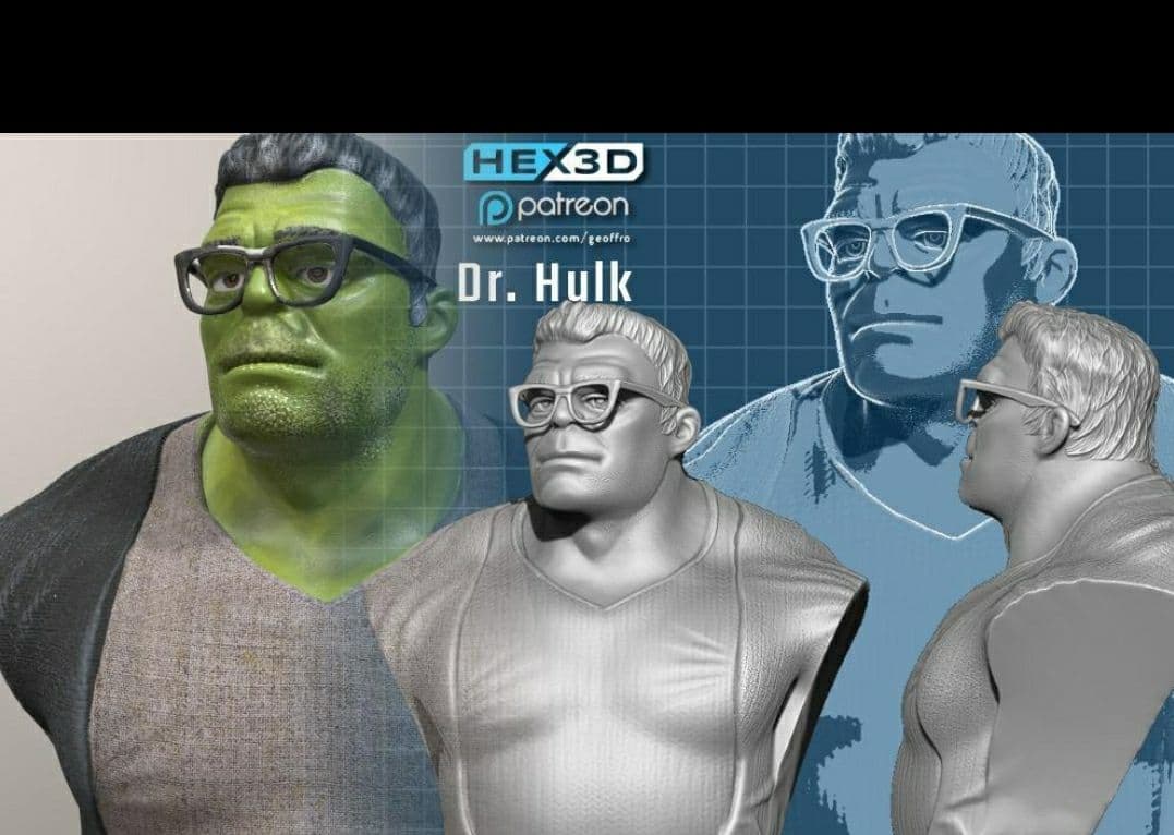 Dr. Hulk Büst