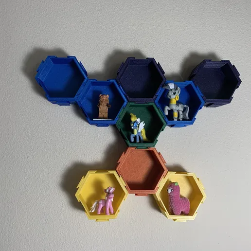 Estanteria Hex Modular II