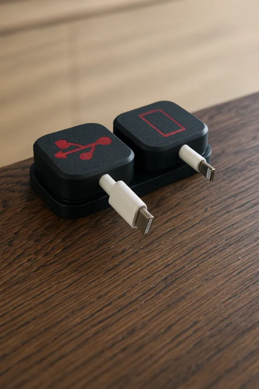 Organizador de Cables con Iman V