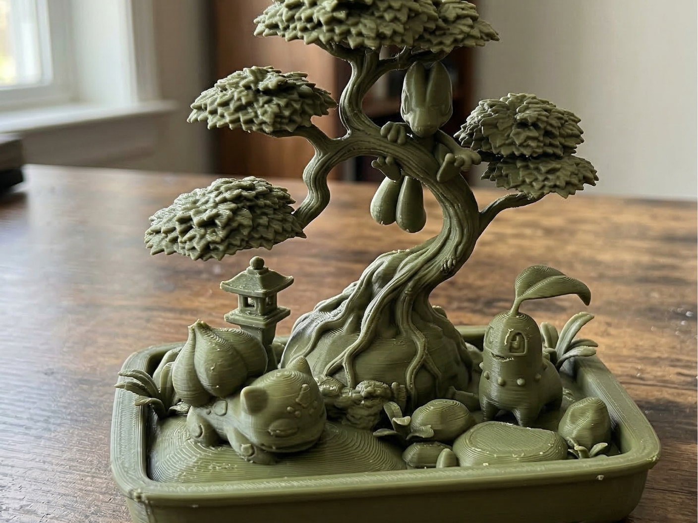 Bonsai Bitki Başlangıç Pokemonları
