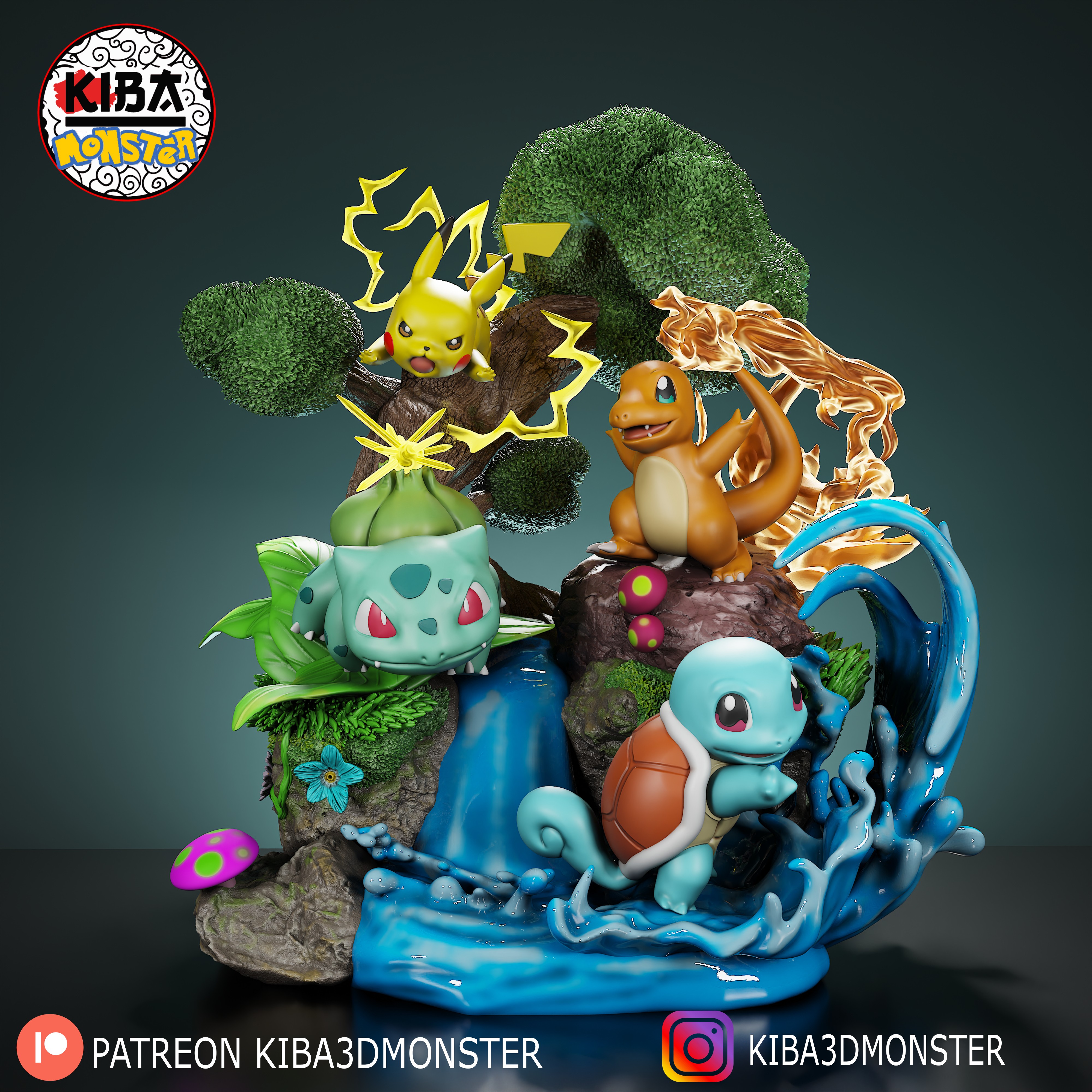 Pokemon Diorama