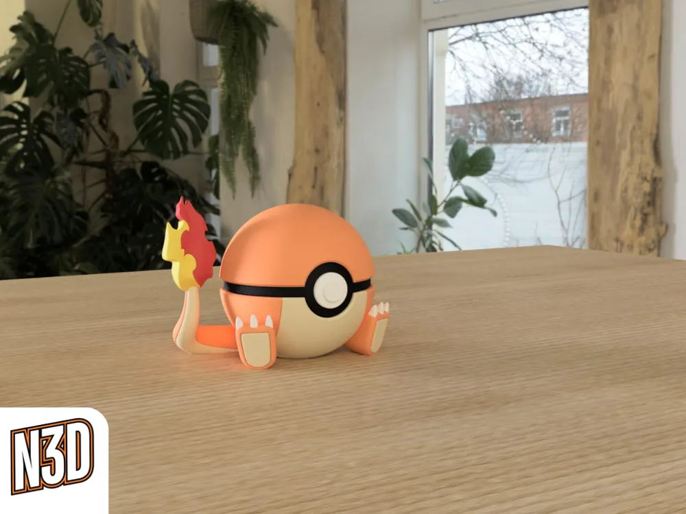 Pokeball Charmander