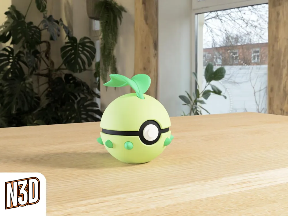 Pokeball Chikorita