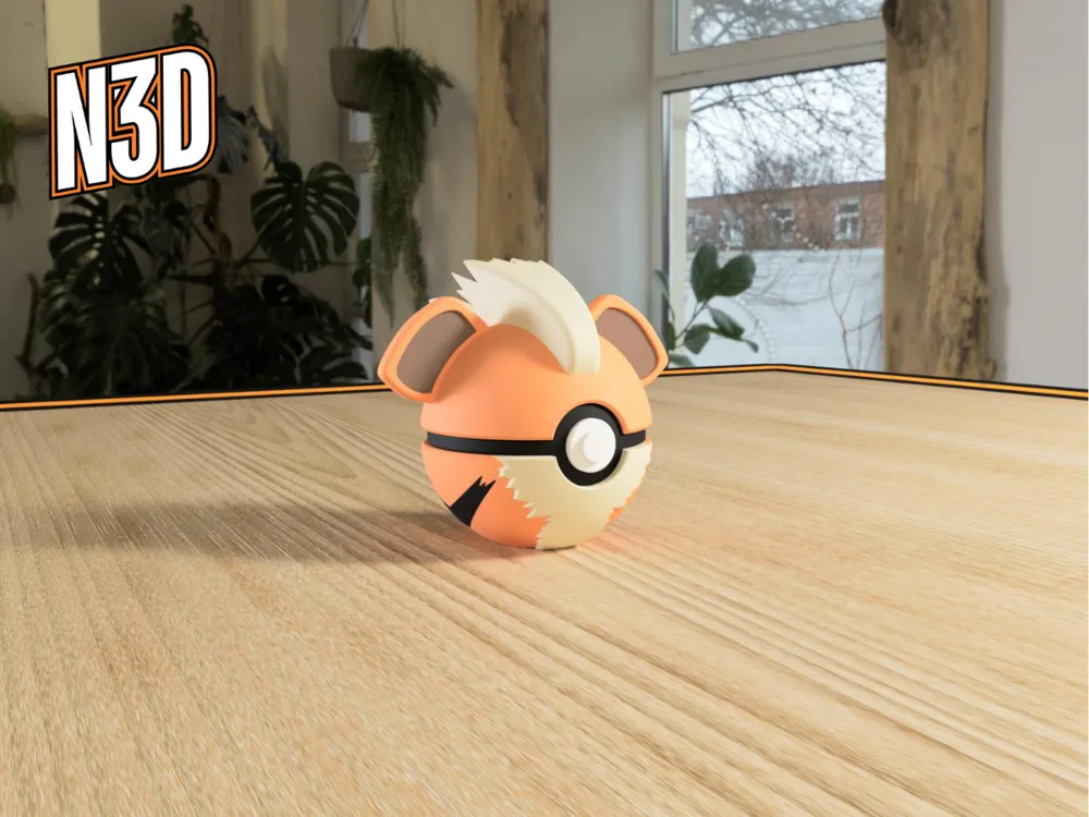 Pokeball Growlithe