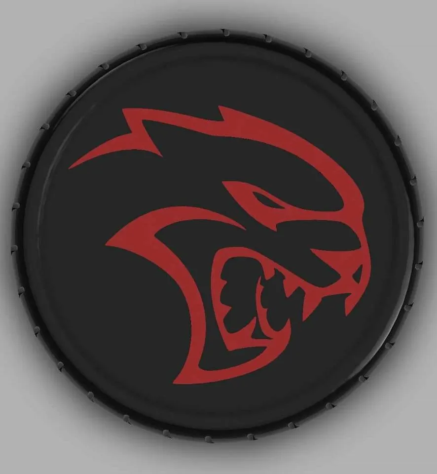 Posavasos   Dodge Hellcat