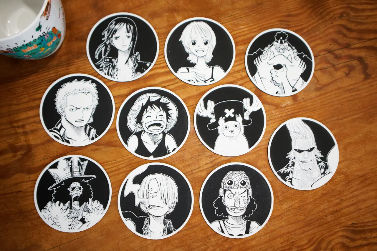Posavasos   One Piece